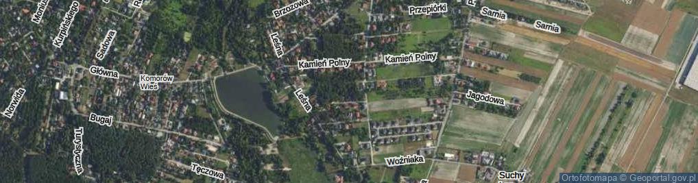 Zdjęcie satelitarne Drozdów ul.